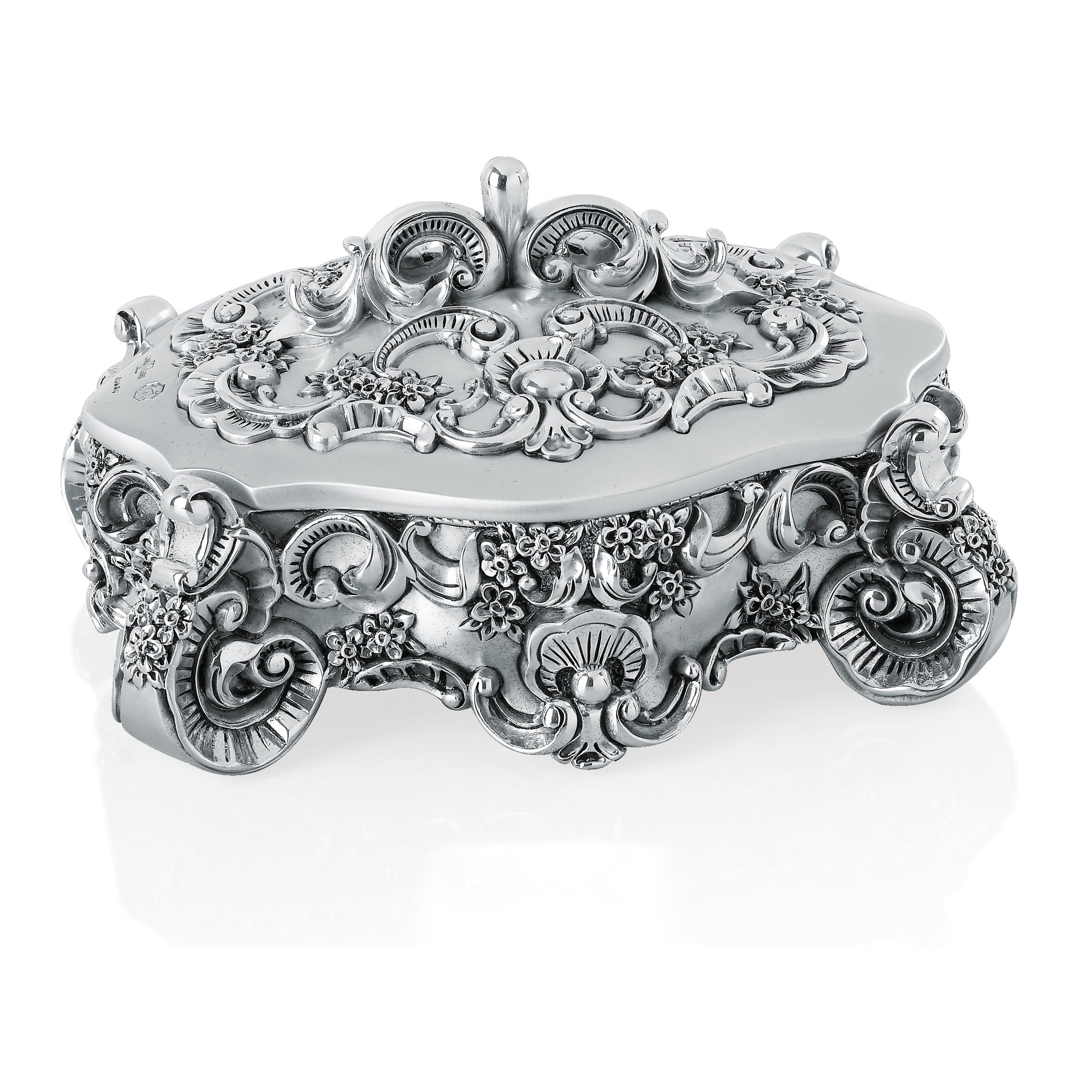 Handmade Silver Jewellery case