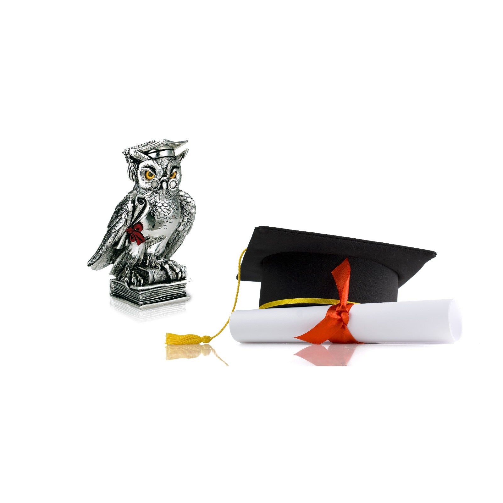 Silver Victory Owl