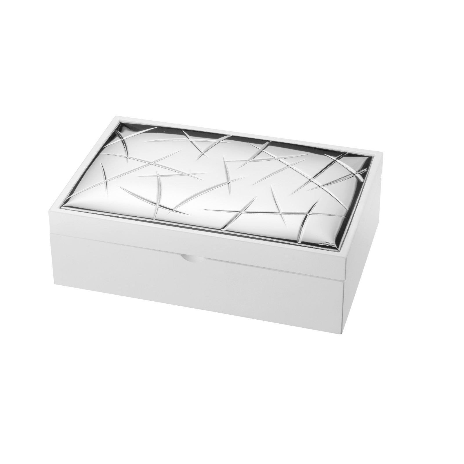 Wood & Silver Jewellery Box