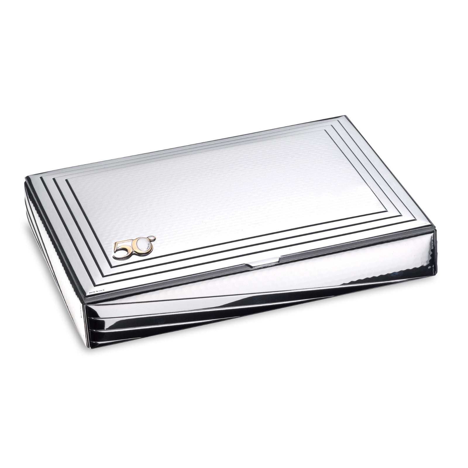 Anniversary Silver Jewellery Box