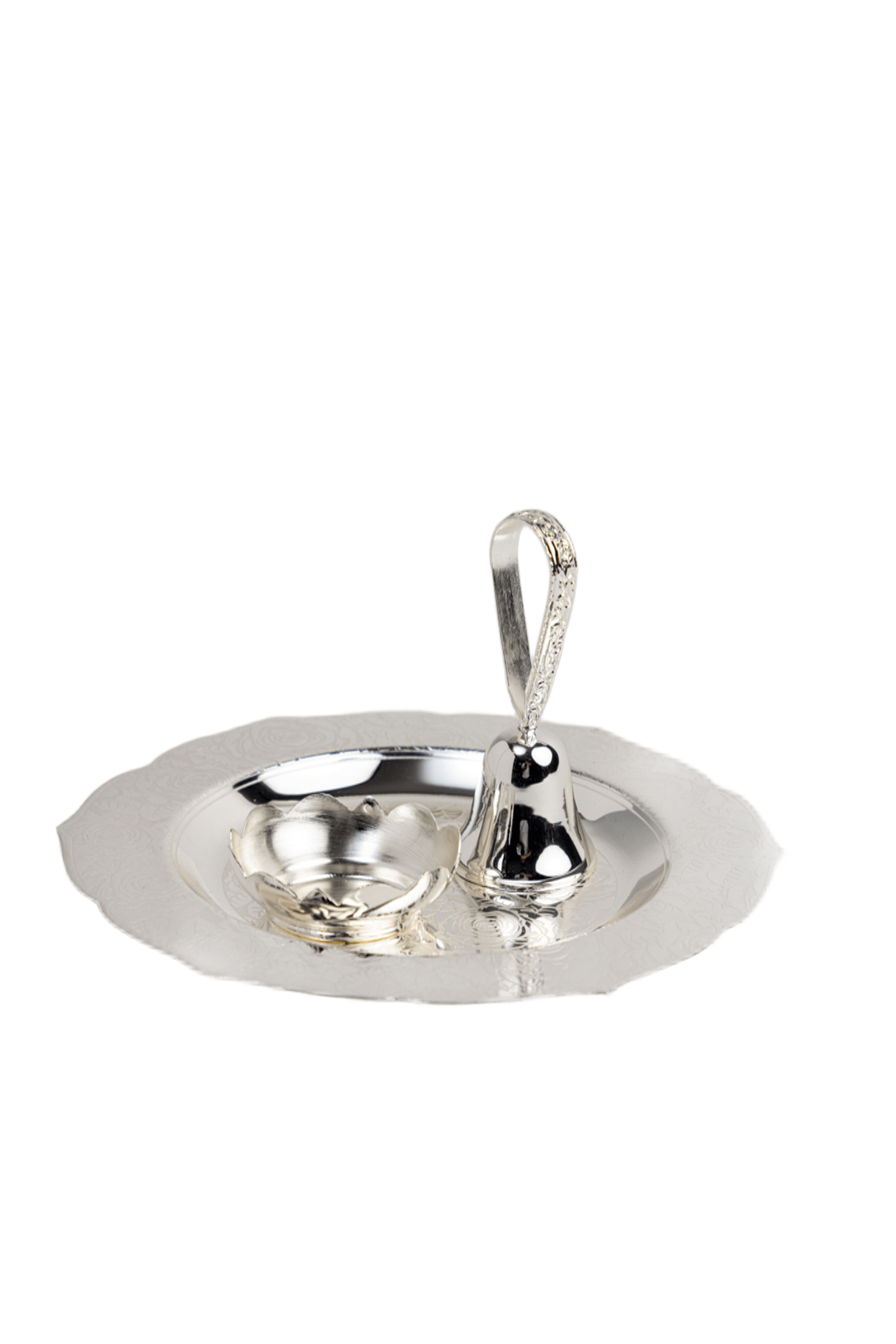 Silver plated Pooja Thali Small