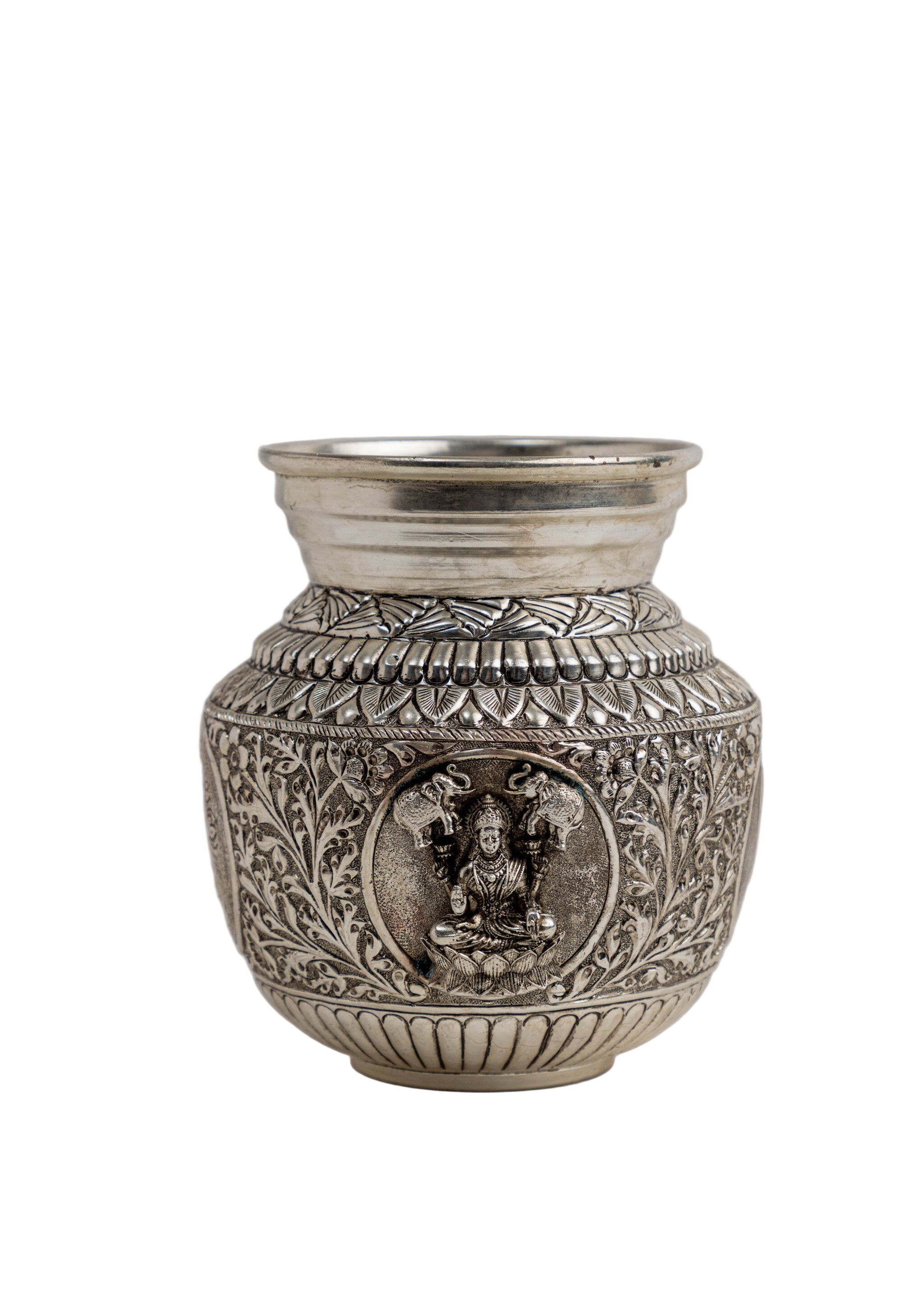 Silver Plated Engraved Bowl